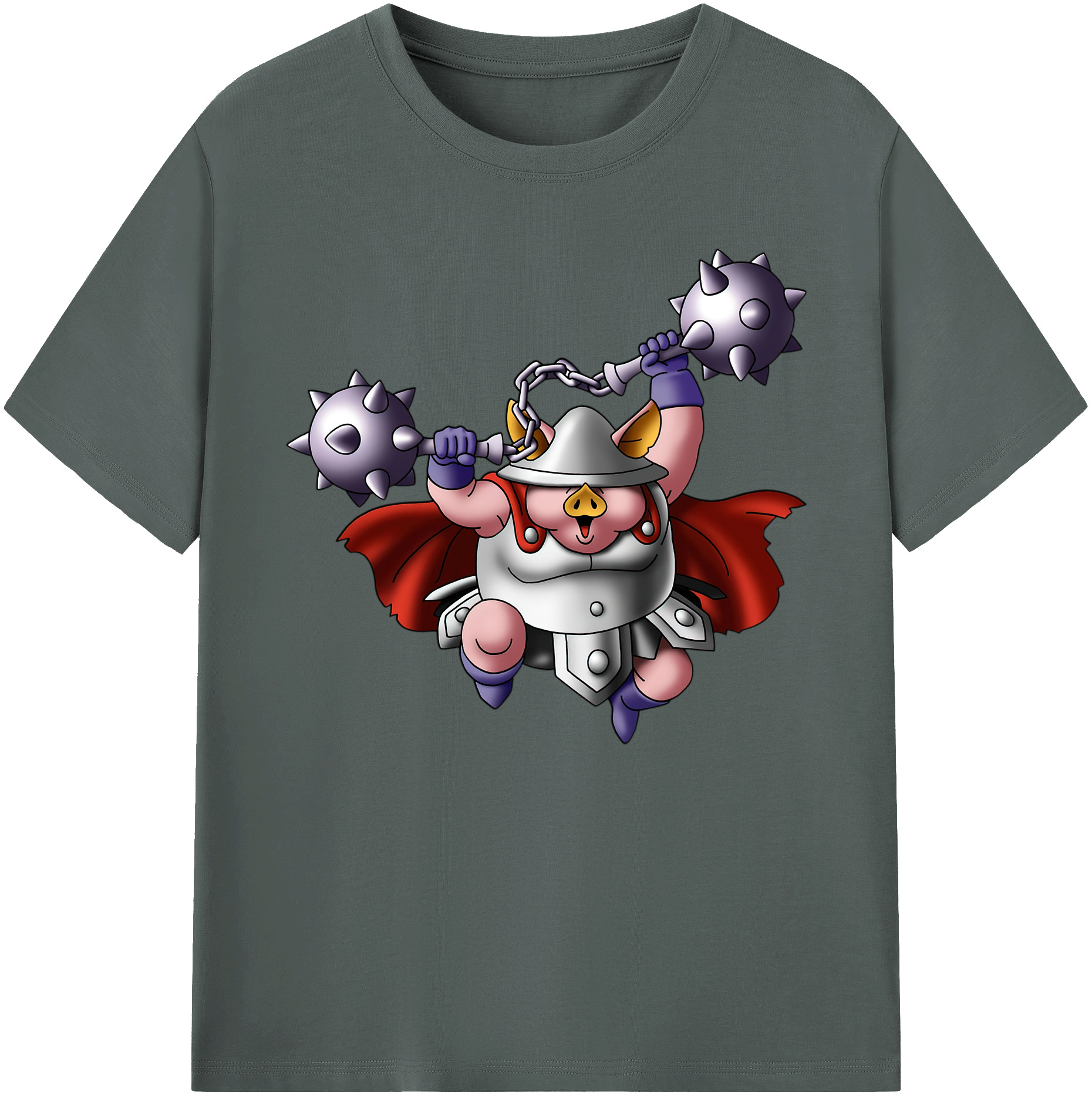（画像用） ドラゴンクエスト Doragon Kuesuto Dragon Quest 綿100％ メンズ半袖Tシャツ｜肌触りやわらか＆通気性